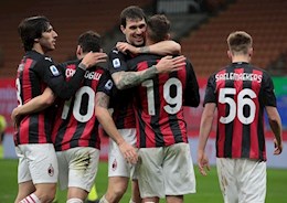 Thắng Benevento, AC Milan trở lại Top 4 Serie A