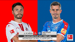 Nhận định bóng đá Cologne vs Holstein Kiel 23h30 ngày 26/5 (Playoff tham dự Bundesliga 2021/22)