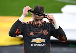 Quá thất vọng, De Gea tháo huy chương á quân Europa League