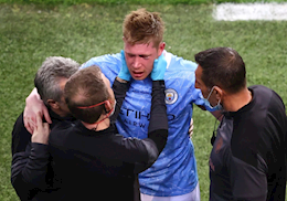 De Bruyne phẫu thuật thành công vùng mặt trước thềm Euro 2020