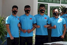 ĐT Việt Nam tập vào giữa trưa chuẩn bị cho trận đấu với ĐT Jordan