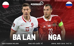 Nhận định bóng đá Ba Lan vs Nga 1h45 ngày 2/6 (Giao hữu quốc tế)