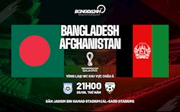 Nhận định bóng đá Bangladesh vs Afghanistan 21h00 ngày 3/6 (Vòng loại World Cup 2022)