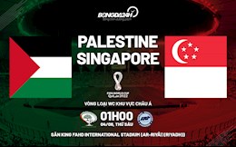 Nhận định bóng đá Palestine vs Singapore 1h00 ngày 4/6 (Vòng loại World Cup 2022)