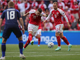 Trận Đan Mạch vs Phần Lan tiếp tục diễn ra từ 1h30