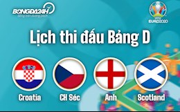 Lịch thi đấu, lịch trực tiếp EURO 2020 bảng D: Tam sư lên đỉnh?!