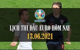 Lịch thi đấu Euro 2020 hôm nay 13/6 rạng sáng mai 14/6: Sư tử Anh xung trận