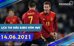 Lịch thi đấu Euro 2020 hôm nay 14/6 rạng sáng mai 15/6