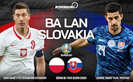 Tâm điểm Ba Lan vs Slovakia (23h00 ngày 14/6): Cửa dưới có điểm nhờ ... ăn thẻ