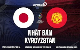 Nhận định bóng đá Nhật Bản vs Kyrgyzstan 17h25 ngày 15/6 (Vòng loại World Cup 2022)