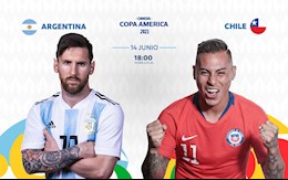 Trực tiếp bóng đá Copa America 2021 : Argentina vs Chile hôm nay 15/6