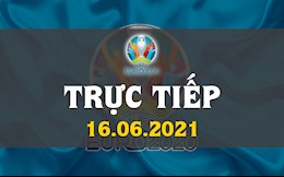 Trực tiếp VCK Euro 2020 bảng A và B đêm nay 16/6 (Link xem VTV6, VTV3)