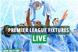 Lịch thi đấu 38 vòng đấu của Man City ở Premier League 2020/21