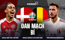 Trận cầu vàng: Dự đoán kết quả Đan Mạch vs Bỉ (23h00 ngày 17/6)