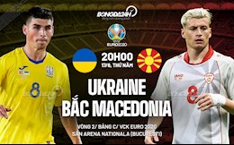 Nhận định Ukraine vs Bắc Macedonia (20h00 ngày 17/6): Ở thế chân tường