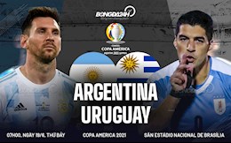  dự đoán Argentina vs Uruguay 7h00 ngày 19/6 (Copa America 2021)