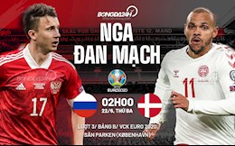  dự đoán Nga vs Đan Mạch (2h00 ngày 22/6): "Chủ" tiễn "khách"