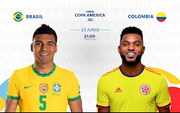 Link xem trực tiếp Copa America 2021 : Brazil vs Colombia sáng nay