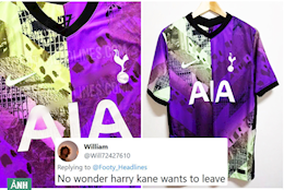 Áo đấu mới càng đẩy Harry Kane rời xa Tottenham