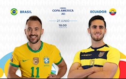Trực tiếp Copa America 2021 : Brazil vs Ecuador hướng tới trận thắng thứ 11 liên tiếp