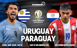 Nhận định,  Uruguay vs Paraguay 7h00 ngày 29/6 (Copa America 2021)