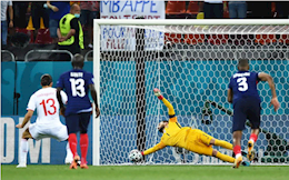 VIDEO: Bước ngoặt của trận đấu khi Thụy Sĩ trượt pen
