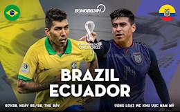 Nhận định bóng đá Brazil vs Ecuador 7h30 ngày 5/6 (Vòng loại World Cup 2022)