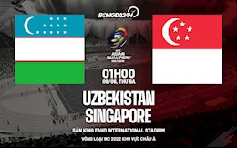 Nhận định bóng đá Uzbekistan vs Singapore 1h00 ngày 8/6 (Vòng loại World Cup 2022)
