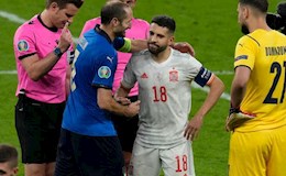 Chiellini lý giải những hành động lạ lùng với Alba tại bán kết Euro 2020