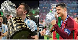 Messi vô địch Copa America cùng ngày Ronaldo đăng quang Euro