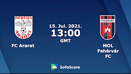 Nhận định bóng đá Ararat vs Fehervar 22h00 ngày 15/7 (Europa Conference League 2021/22)