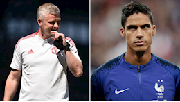 Bị hỏi về Raphael Varane và đây là phản ứng của Solskjaer