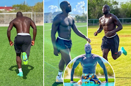 Ngả mũ trước thân hình của Romelu Lukaku