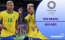 Video tổng hợp Brazil vs Đức (Bóng đá nam Olympic 2020)