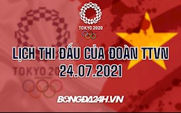 Lịch thi đấu của Đoàn TTVN tại Olympic 2020 hôm nay 24/7: Cầu lông, Bắn súng tham chiến