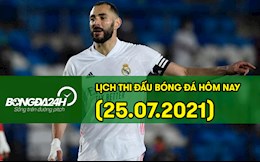 Lịch thi đấu bóng đá hôm nay 25/7: U23 Úc vs U23 Tây Ban Nha; Rangers vs Real Madrid