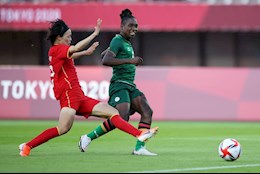 Ghi hattrick vào lưới ĐT nữ Trung Quốc, nữ tuyển thủ Zambia lập kỷ lục ở Olympic