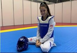 Vẻ đẹp gây nhung nhớ của bóng hồng môn Taekwondo tại Olympic Tokyo 2020