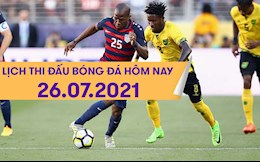 Lịch thi đấu bóng đá hôm nay 26/7: Mỹ vs Jamaica; Las Palmas vs Wolves