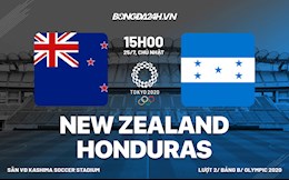 Link xem trực tiếp U23 New Zealand vs U23 Honduras 15h00 ngày 25/7 (Olympic 2020)
