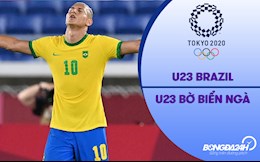 Video Brazil vs Bờ Biển Ngà (Vòng bảng Bóng đá nam Olympic 2020)