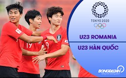 Video Romania vs Hàn Quốc (Vòng bảng Bóng đá nam Olympic 2020)