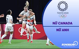 Video nữ Canada vs nữ Anh (Vòng bảng Bóng đá nữ Olympic 2020)