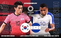 Link xem trực tiếp Hàn Quốc vs Honduras hôm nay 28/7 (Olympic 2020)