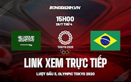 Link xem trực tiếp: Saudi Arabia vs Brazil bóng đá Nam Olympic Tokyo 2020