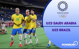 Video bóng đá: Saudi Arabia 1-3 Brazil (Vòng bảng Bóng đá nam Olympic 2020)