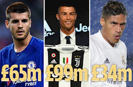 Top 10 vụ bán cầu thủ giúp Real Madrid thu về nhiều tiền nhất