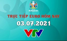 Trực tiếp VCK EURO 2020 Tứ kết đêm hôm nay 3/7/2021 (Link xem VTV6, VTV3)