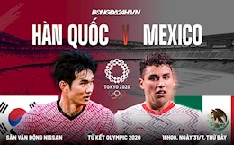 Nhận định Hàn Quốc vs Mexico (18h00 ngày 31/7): Cân tài cân sức