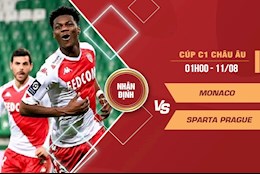 Nhận định,  Monaco vs Sparta Praha 1h00 ngày 11/8 (Cúp C1 2021/22)